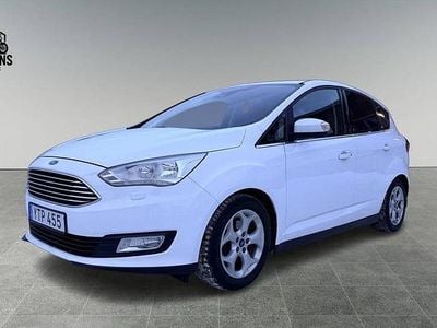 Vit Begagnad 2017 Ford C-MAX Titanium Minibuss | 98 900 kr (Marknadspris)