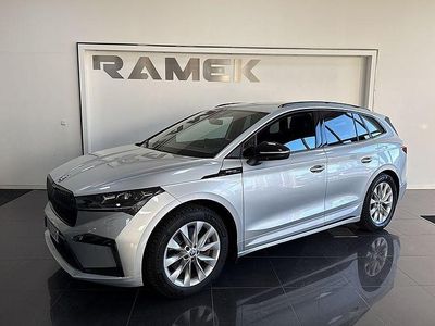 Silver Begagnad 2022 Skoda Enyaq iV SportLine SUV | 334 000 kr (Marknadspris)