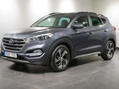 Mörkgrå Begagnad 2018 Hyundai Tucson SUV | 219 400 kr (Lite dyr)