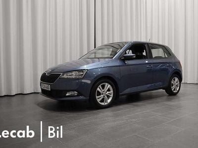 Begagnad Skoda Fabia 95 HK (69 kW) 2021 Titan blue metallic