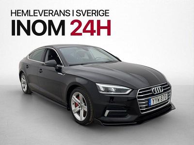 Begagnad Audi A5 Sportback Proline 2018 Svart Halvkombi