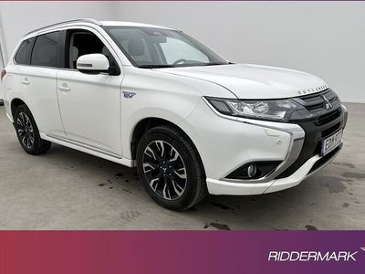 begagnad Mitsubishi Outlander P-HEV 4WD Komfort Kamera Dragkrok 2018, SUV