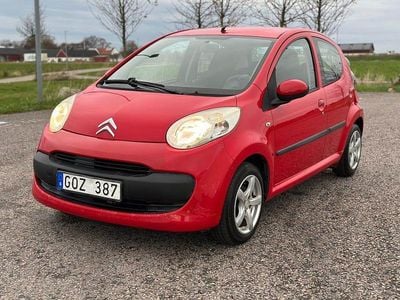Begagnad Citroën C1 68 HK (50 kW) 2008 Röd Halvkombi