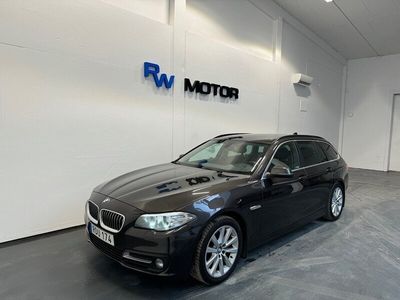 begagnad BMW 520 d xDrive 190hk Drag Skinn D-värmare M-ratt HiFi