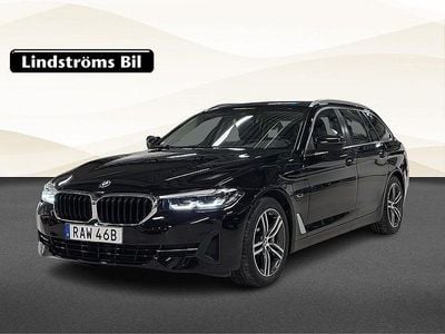 Svart Begagnad 2021 BMW 530e Kombi | 359 900 kr (Marknadspris)