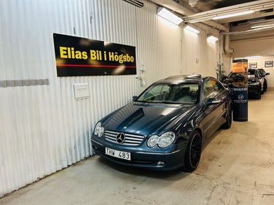 begagnad Mercedes CLK240 Coupé Elegance,Svensksåld,Taklucka