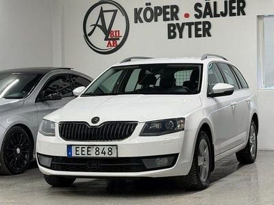 Begagnad Skoda Octavia Ambition 105 HK (77 kW) 2014 Vit Halvkombi