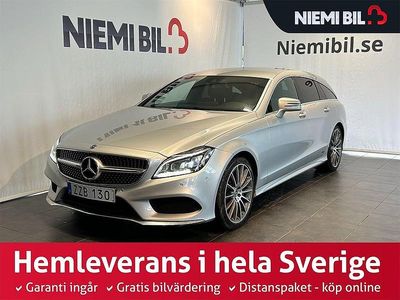 Begagnad Mercedes CLS350 Shooting Brake AMG 259 HK (190 kW) 2017 Silver Kombi