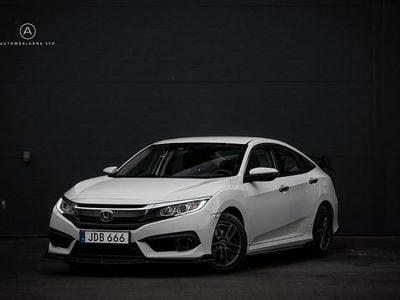 Vit Begagnad 2017 Honda Civic Comfort Sedan | 189 900 kr (Lite dyr)