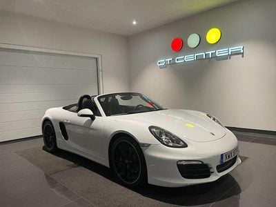 Vit/svart läder/alcantaraklädsel Begagnad 2015 Porsche Boxster S Cab | 699 900 kr