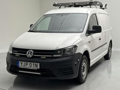 Vit Begagnad 2019 VW Caddy Maxi Minibuss | 119 000 kr (Marknadspris)