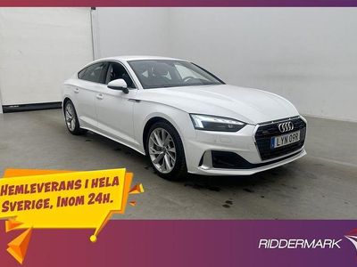 Begagnad Audi A5 Sportback 265 HK (194 kW) 2020 Vit Halvkombi