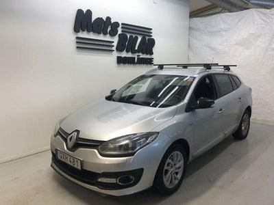 Begagnad Renault Mégane GrandTour LIMITED 111 HK (81 kW) 2015 Silver Kombi
