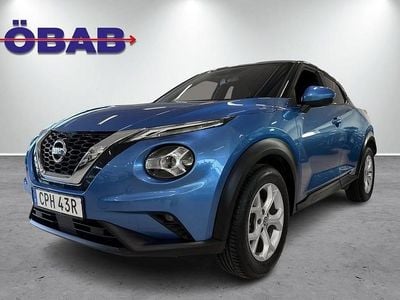 Blå Begagnad 2021 Nissan Juke N-Connecta SUV | 198 900 kr (Marknadspris)