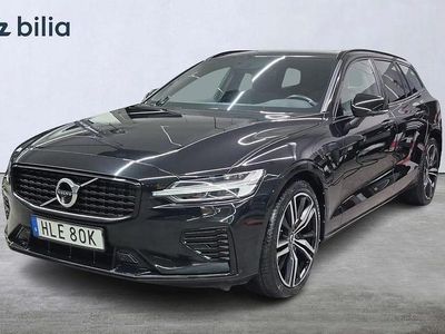 Svart Begagnad 2022 Volvo V60 R-Design Kombi | 425 000 kr