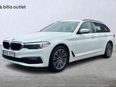 Vit Begagnad 2018 BMW 520 Sport Line Kombi | 179 900 kr (Marknadspris)