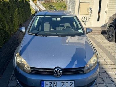 Begagnad VW Golf VI 122 HK (89 kW) 2009 Blå Halvkombi