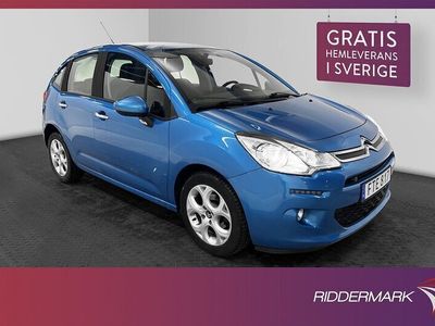 begagnad Citroën C3 1.2 VTi 82hk Värmare Sensorer Välservad 0,43l/mil