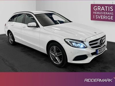 begagnad Mercedes C220 C220 BenzT Värmare Sensorer Navi Drag 2015, Kombi