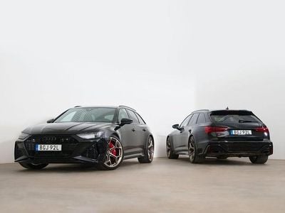 Svart Begagnad 2023 Audi RS6 Performance Kombi | 1 399 000 kr (Dyr)