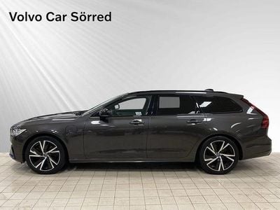Begagnad Volvo V90 R-Design 344 HK (253 kW) 2021 Grå Kombi