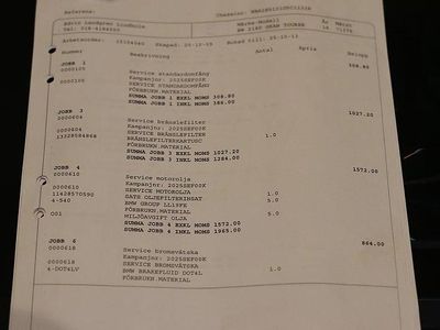 Svart Begagnad 2015 BMW 218 Sport Line Minibuss | 189 000 kr