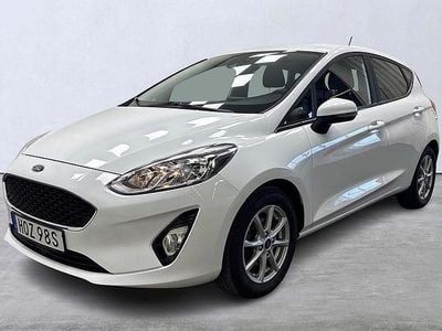 Begagnad Ford Fiesta Trend 101 HK (74 kW) 2019 Vit Halvkombi