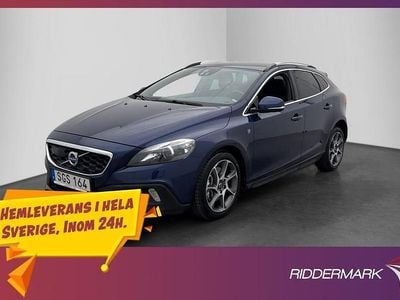 Blå Begagnad 2015 Volvo V40 CC Ocean Race Kombi | 164 900 kr (Marknadspris)