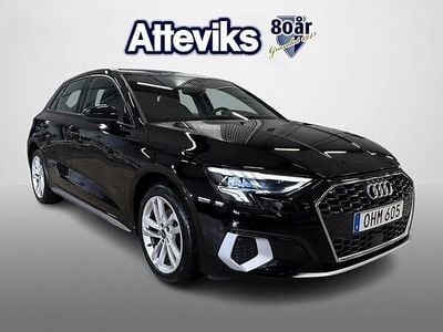 Brilliantsvart Begagnad 2022 Audi A3 Advanced Plus Sedan | 229 900 kr (Marknadspris)