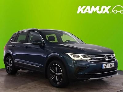 Blå Begagnad 2022 VW Tiguan Elegance SUV | 259 800 kr (Bra pris)