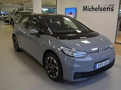 Grå Begagnad 2023 VW ID.3 Pro Performance Halvkombi | 269 900 kr (Marknadspris)