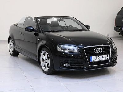 Svart Begagnad 2012 Audi A3 Cabriolet S-Line Cab | 139 900 kr