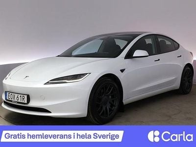 Begagnad Tesla Model 3 Long Range AWD 366 kW (498 HK) 2023 Vit Sedan