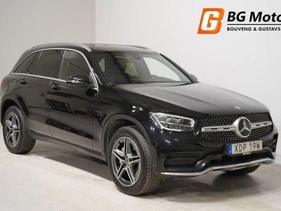 Begagnad Mercedes GLC300 AMG line 320 HK (235 kW) 2021 Svart