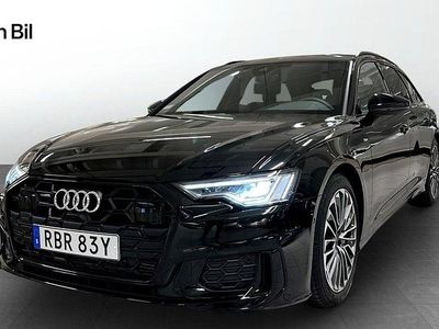 Svart (mytsvart metallic) Begagnad 2024 Audi A6 S-Line Kombi | 589 000 kr (Dyr)