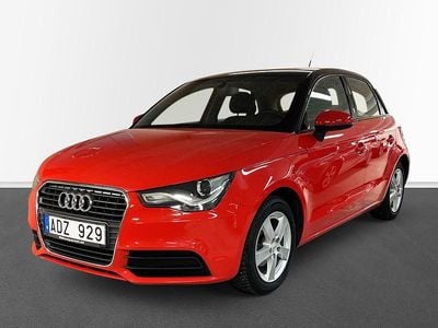 Begagnad Audi A1 Sportback 87 HK (63 kW) 2014 Röd Halvkombi