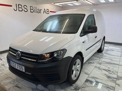 Vit Begagnad 2018 VW Caddy Minibuss | 149 900 kr (Marknadspris)