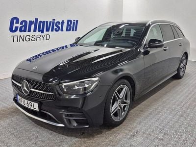Begagnad Mercedes E220 AMG 200 HK (147 kW) 2022 Obsidiansvart metallic Kombi