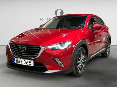 Röd Begagnad 2015 Mazda CX-3 Optimum SUV | 149 900 kr (Bra pris)