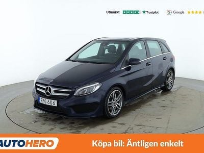 Blå Begagnad 2017 Mercedes B200 AMG line Minibuss | 180 000 kr (Dyr)
