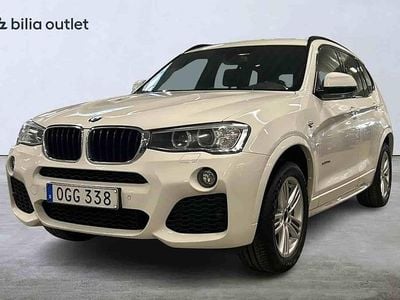 Vit Begagnad 2017 BMW X3 SUV | 169 900 kr