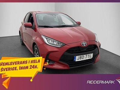 Röd Begagnad 2022 Toyota Yaris Hybrid | 219 900 kr (Bra pris)