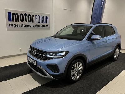 Blå Begagnad 2025 VW T-Cross Life SUV | 289 900 kr (Dyr)