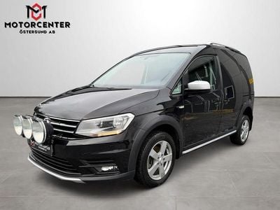 Begagnad VW Caddy 122 HK (89 kW) 2018 Svart Minibuss
