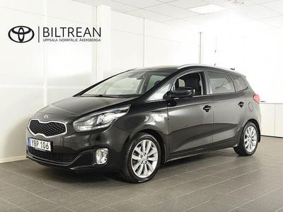 Begagnad Kia Carens 116 HK (85 kW) 2015 Svart Minibuss
