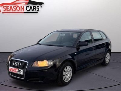 Begagnad Audi A3 Sportback Attraction 105 HK (77 kW) 2008 Svart Halvkombi