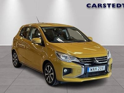 Gul Begagnad 2023 Mitsubishi Space Star Elegance Halvkombi | 179 900 kr (Marknadspris)