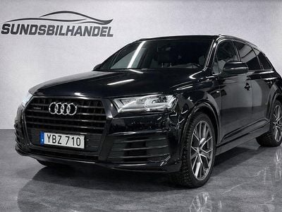 Svart Begagnad 2016 Audi Q7 S-Line SUV | 269 900 kr (Marknadspris)