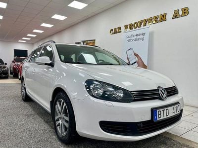 Vit Begagnad 2010 VW Golf Kombi | 64 900 kr (Lite dyr)