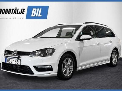 Begagnad VW Golf VII R-line 150 HK (110 kW) 2016 Vit Kombi